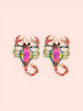 ✨ Crystal Fringe Statement Earrings – Modern Glam Sparkle